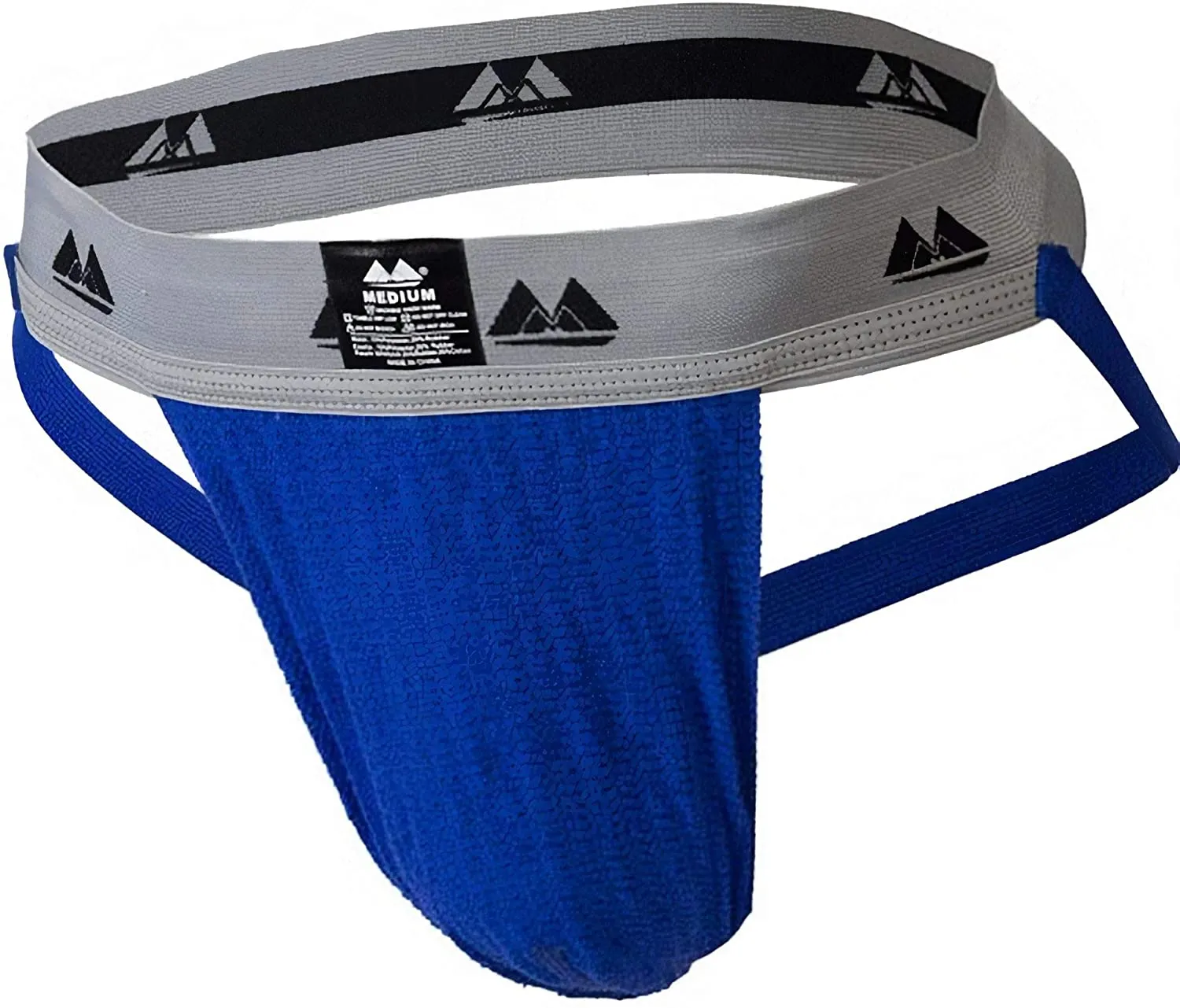 Meyer Marketing Original Edition Jock Strap-Royal Blue/Grey