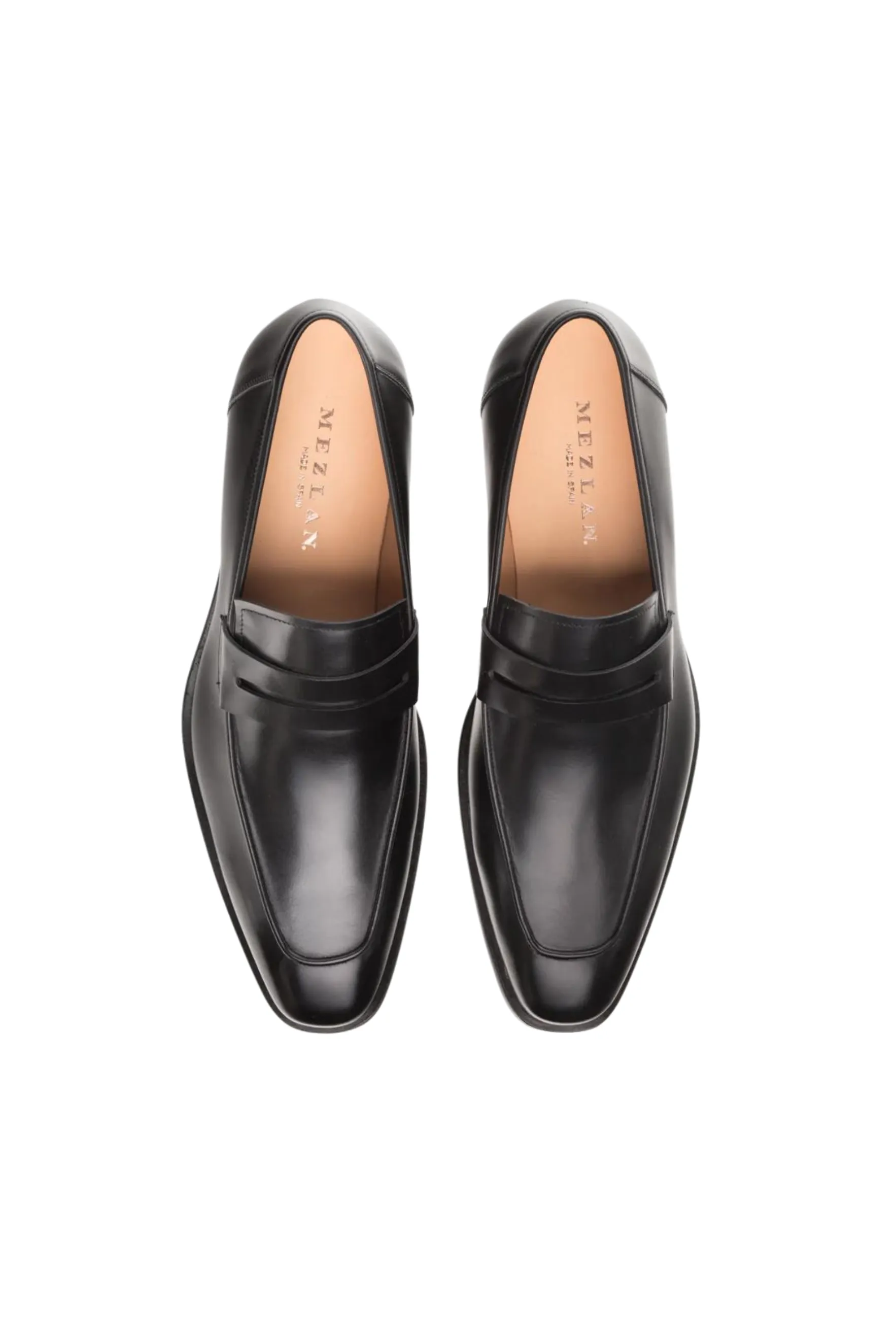 Mezlan Calfskin Penny Loafer