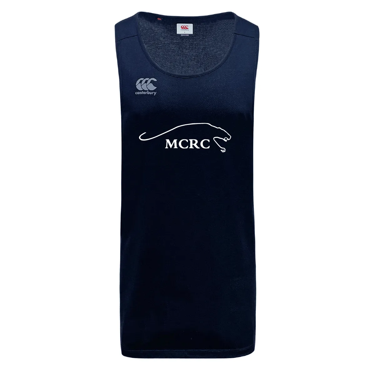 Middlebury College Rugby Tempo Vapodri Singlet by Canterbury