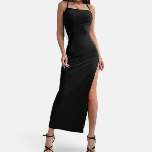 Monacogents | Women's Long Sleeveless Bodycon Dress