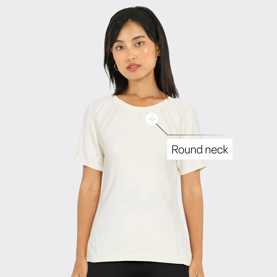 Move All Day Pointelle Top
