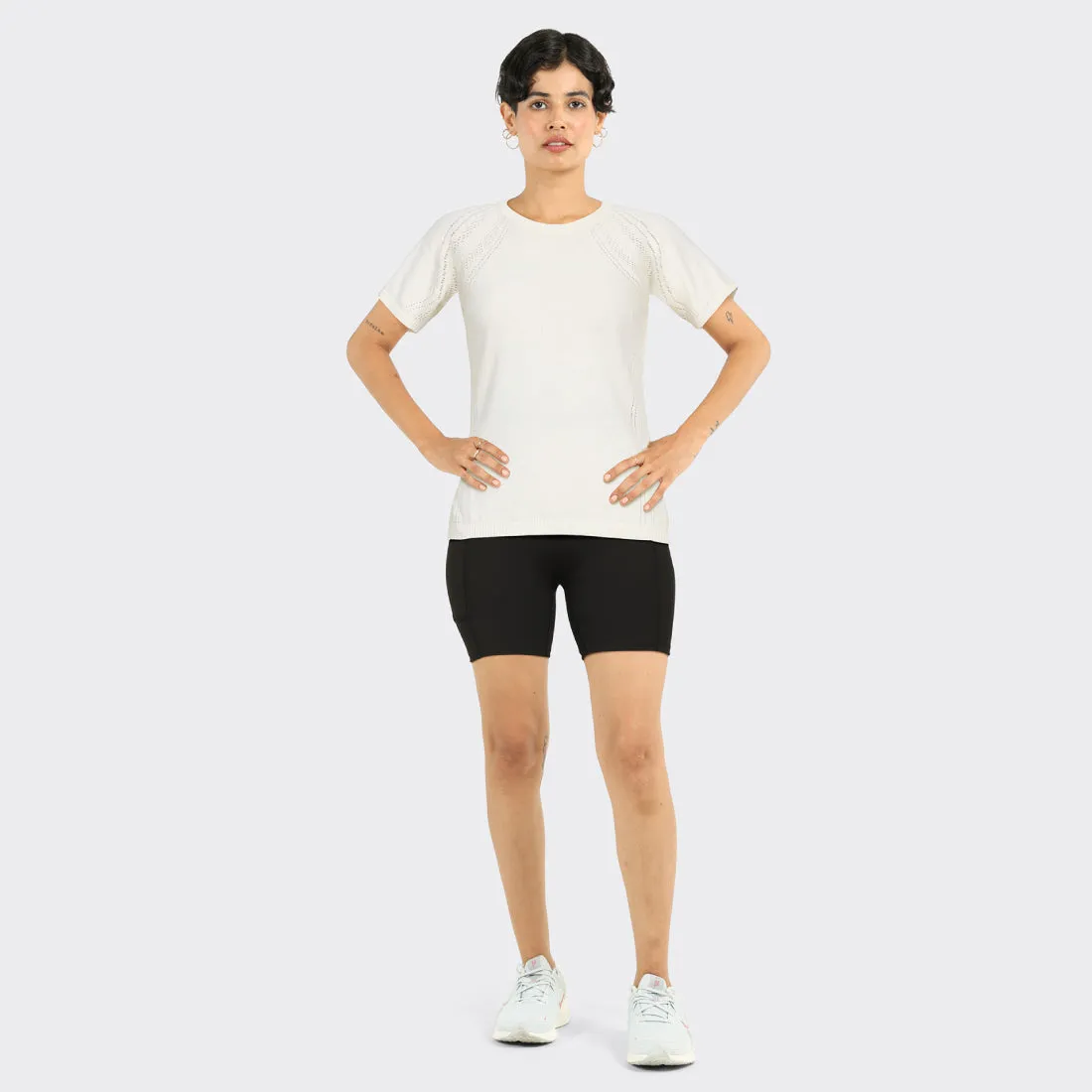 Move All Day Pointelle Top