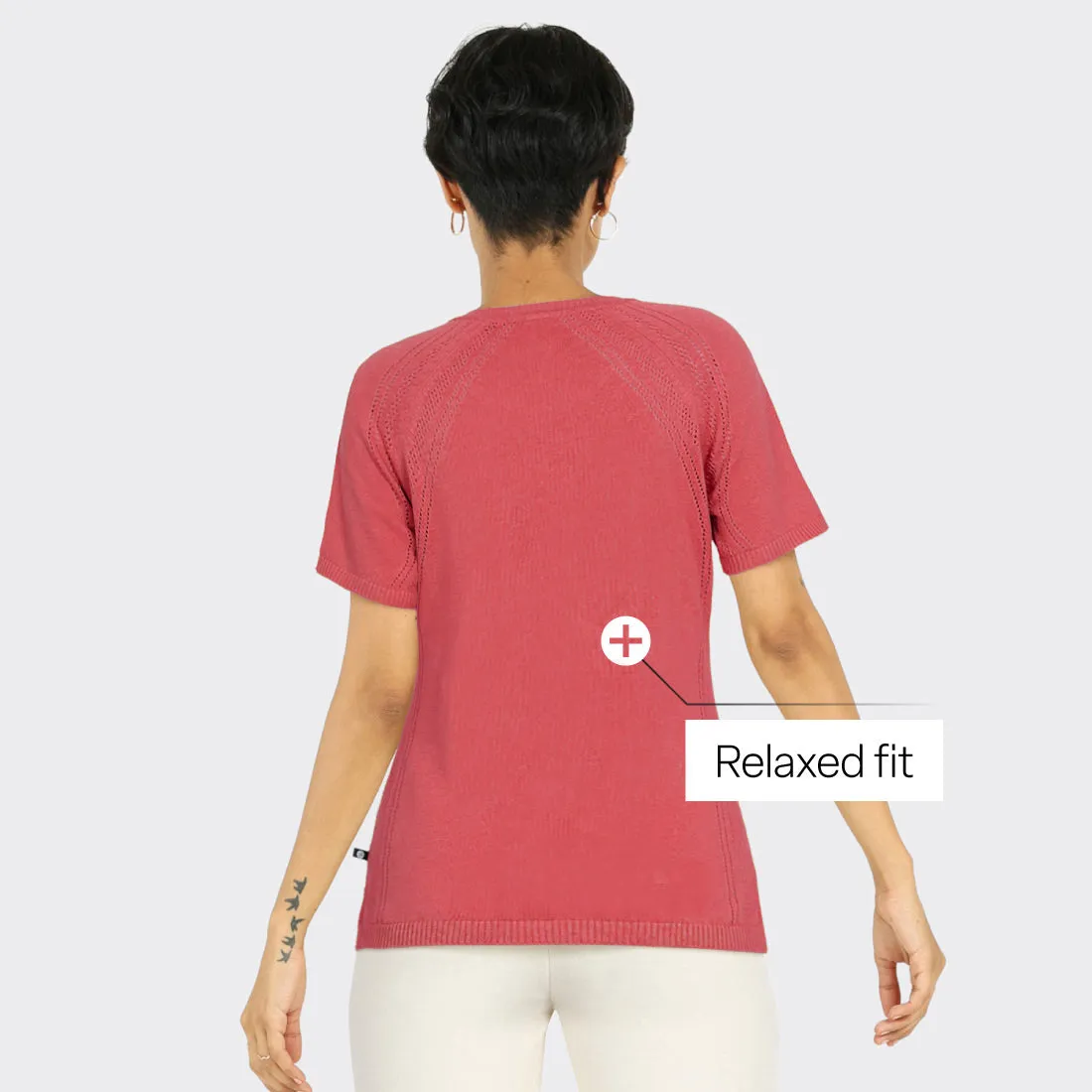 Move All Day Pointelle Top
