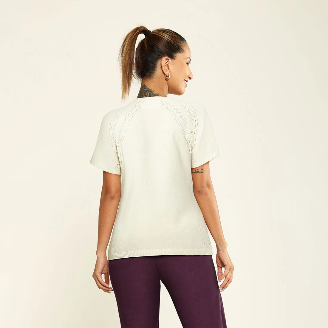 Move All Day Pointelle Top