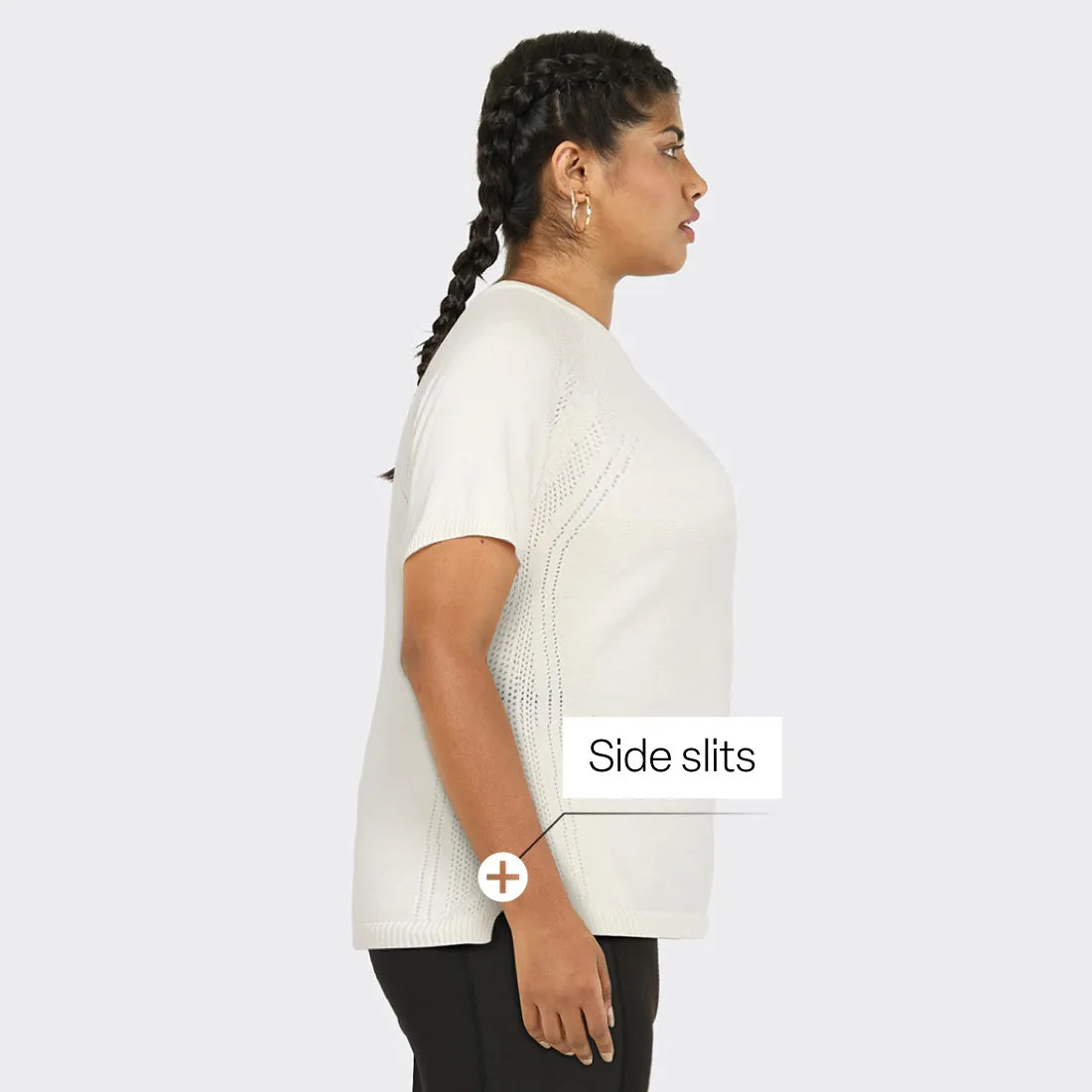 Move All Day Pointelle Top