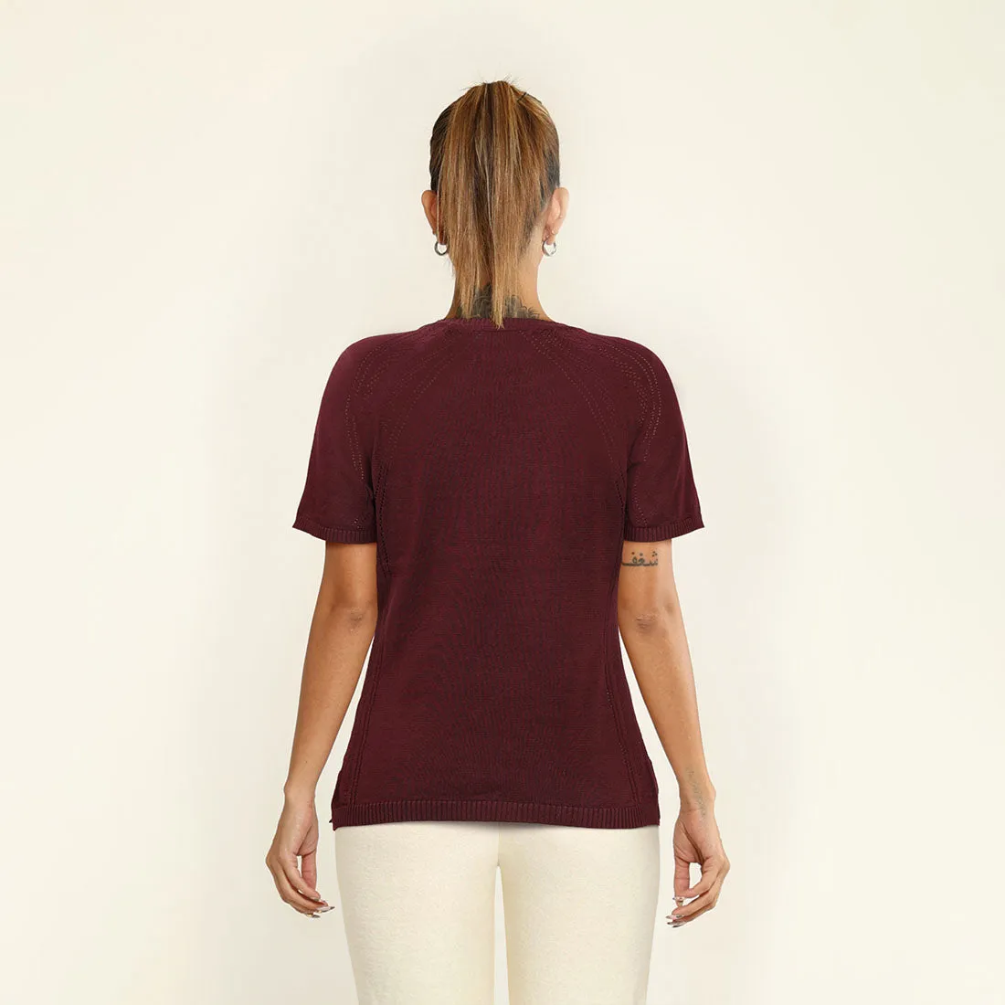 Move All Day Pointelle Top