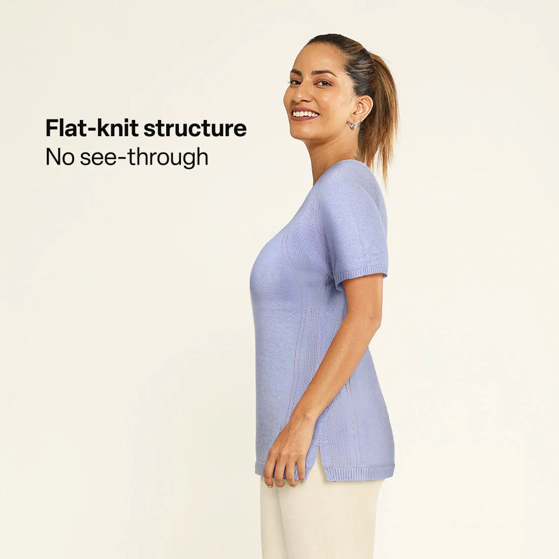 Move All Day Pointelle Top