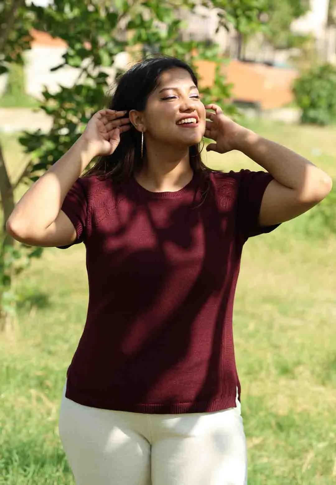 Move All Day Pointelle Top