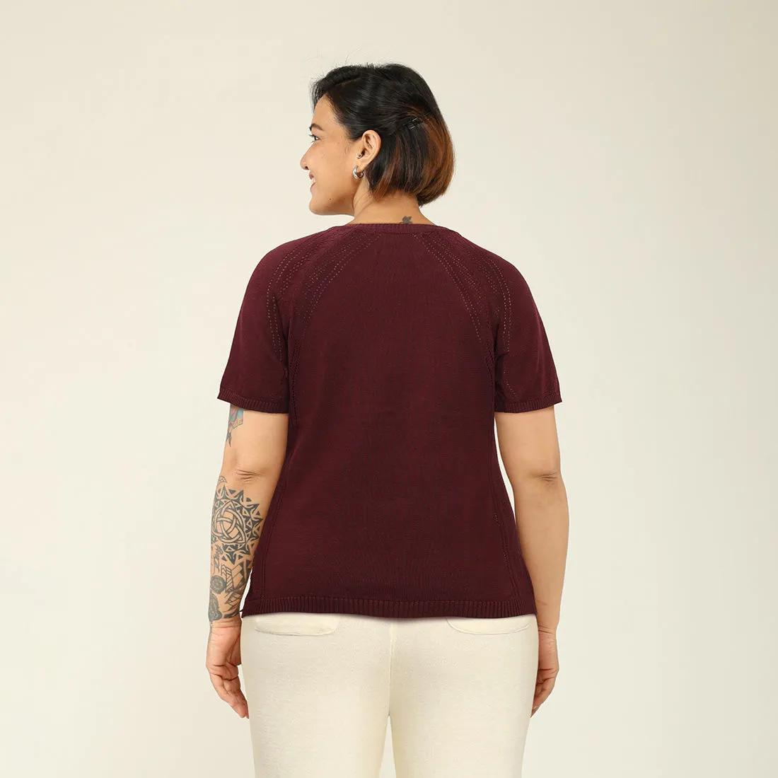 Move All Day Pointelle Top