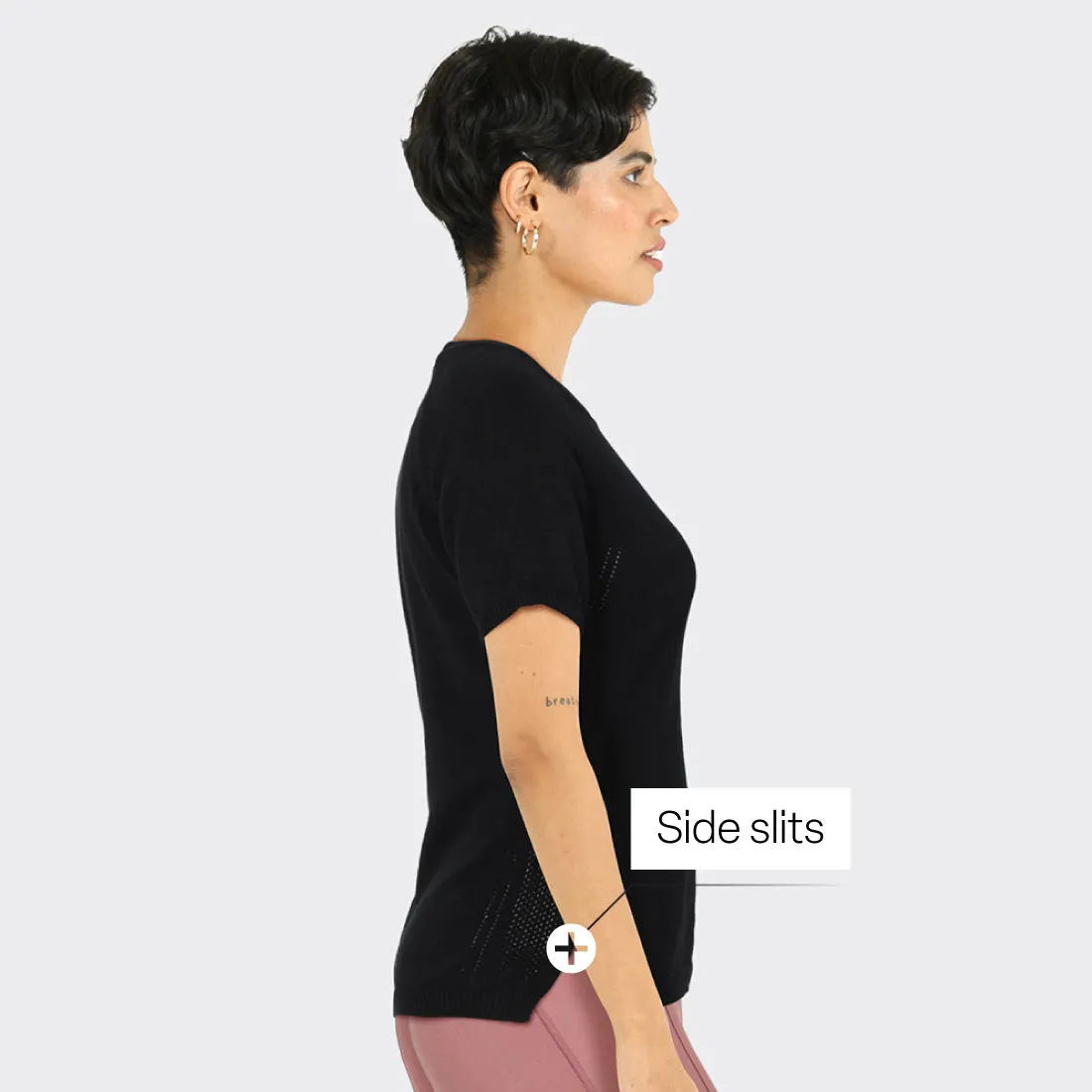 Move All Day Pointelle Top