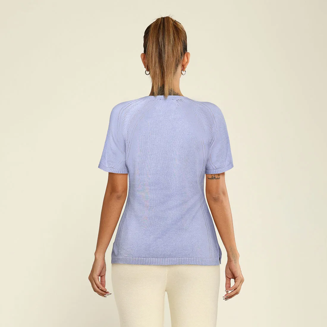 Move All Day Pointelle Top