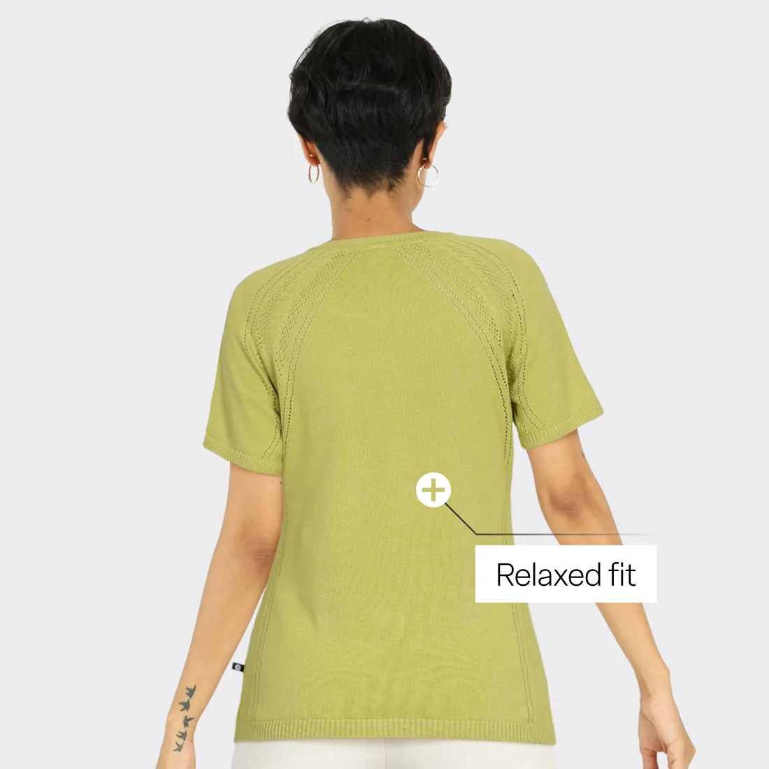 Move All Day Pointelle Top