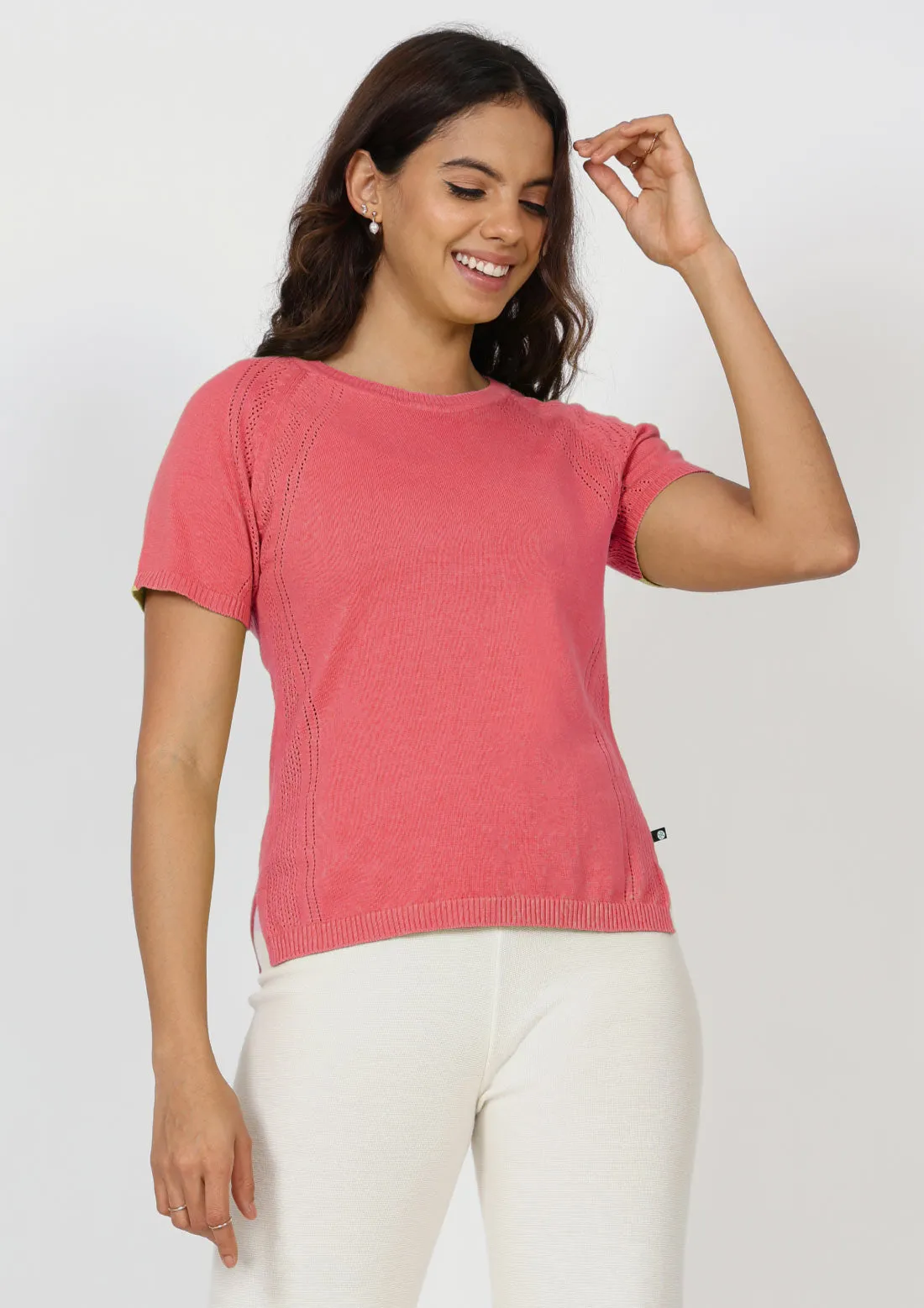 Move All Day Pointelle Top
