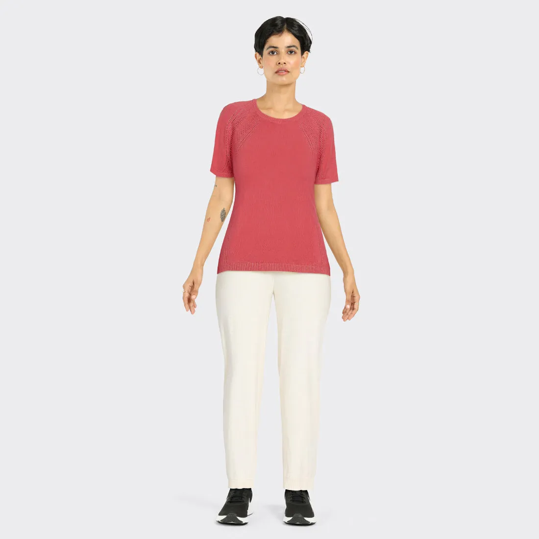 Move All Day Pointelle Top