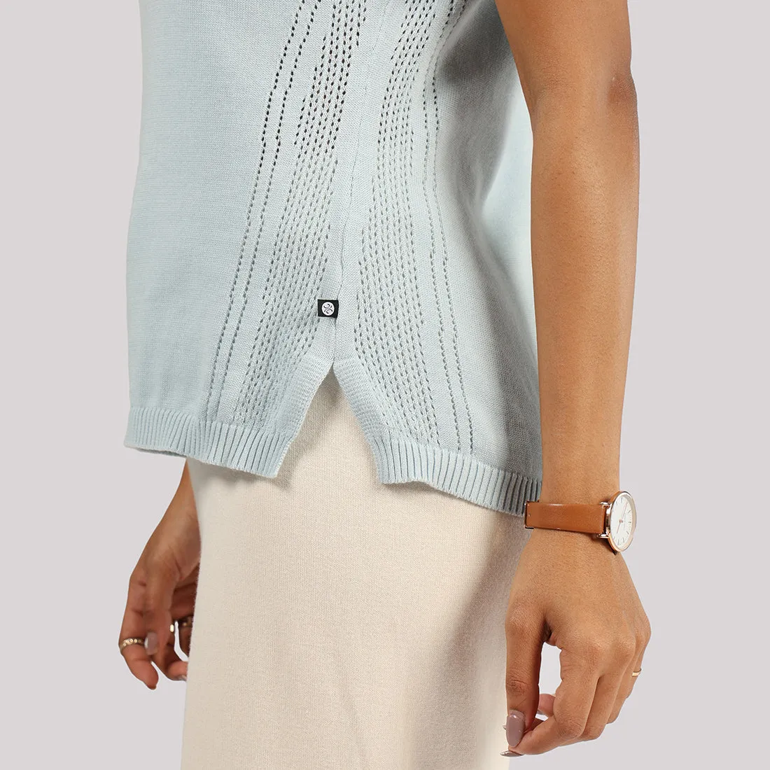Move All Day Pointelle Top