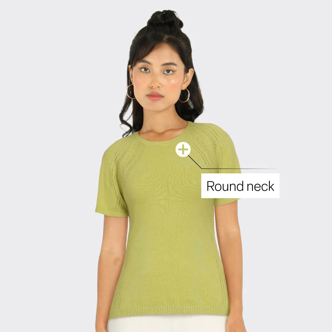 Move All Day Pointelle Top
