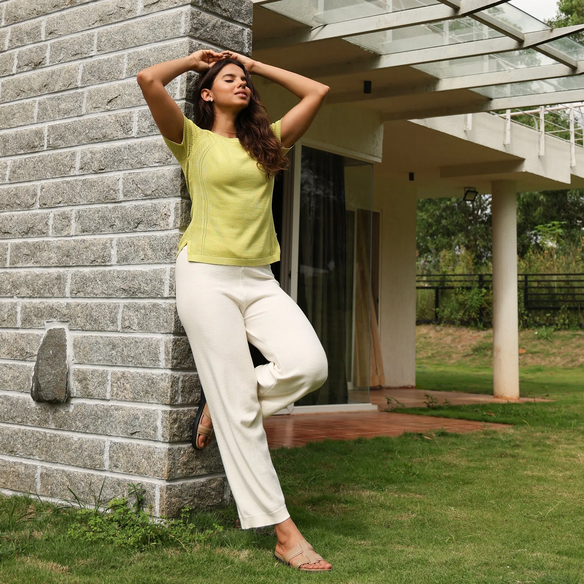 Move All Day Pointelle Top