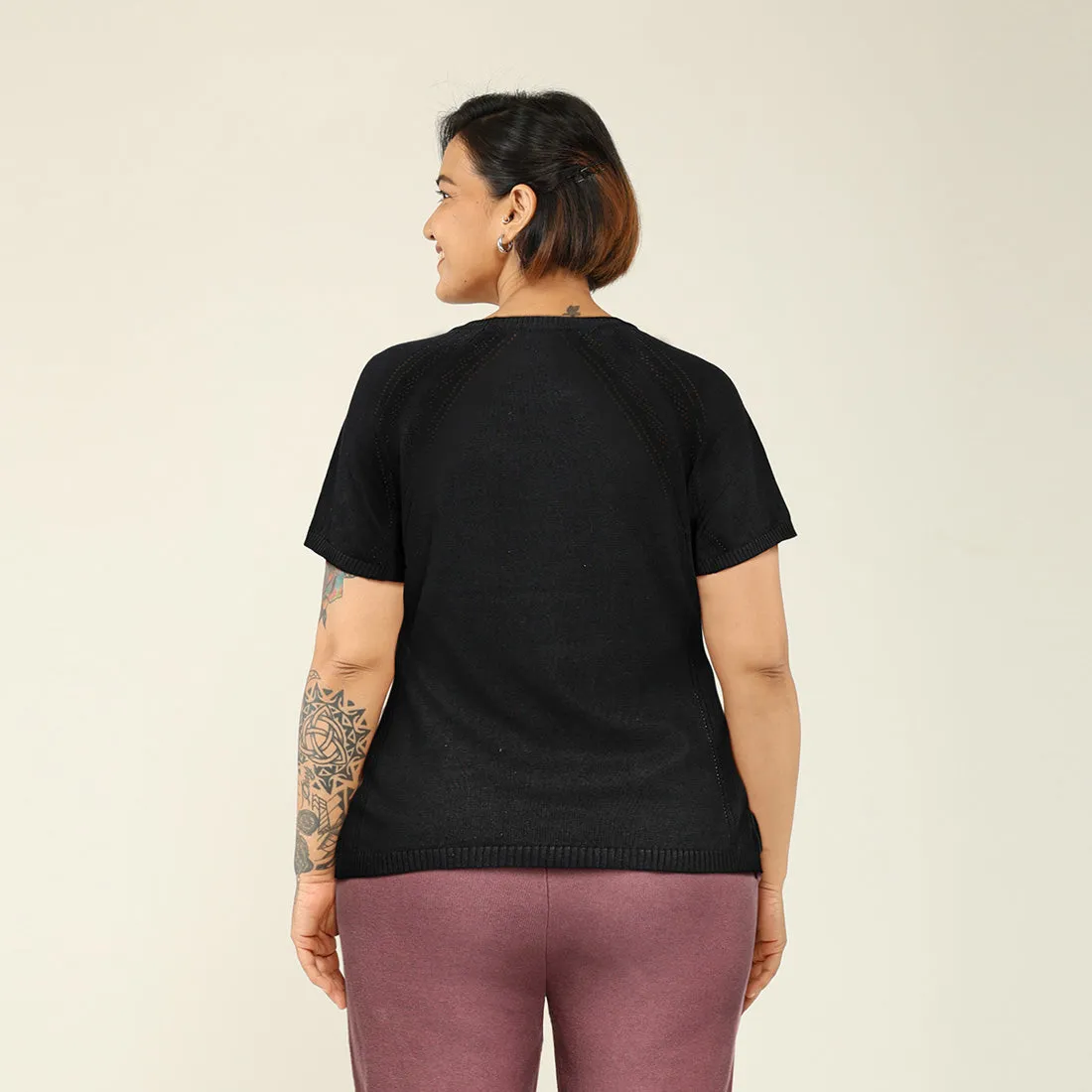 Move All Day Pointelle Top