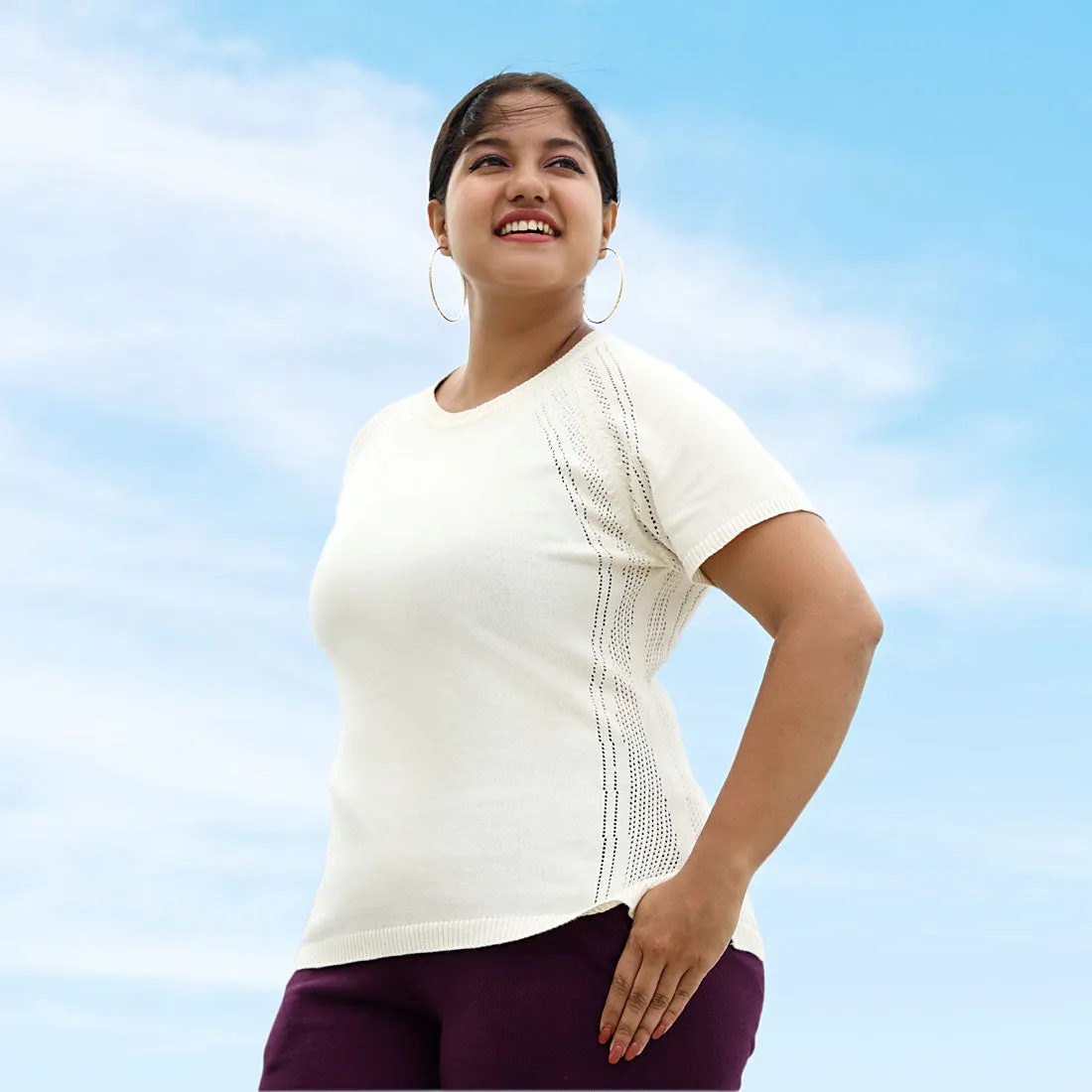 Move All Day Pointelle Top