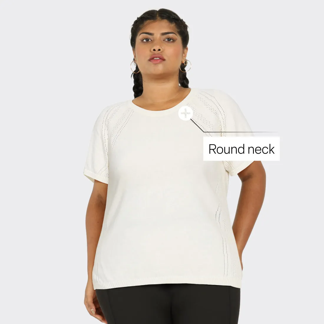 Move All Day Pointelle Top