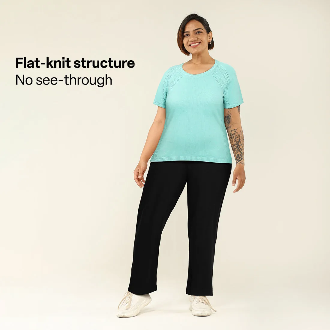 Move All Day Pointelle Top