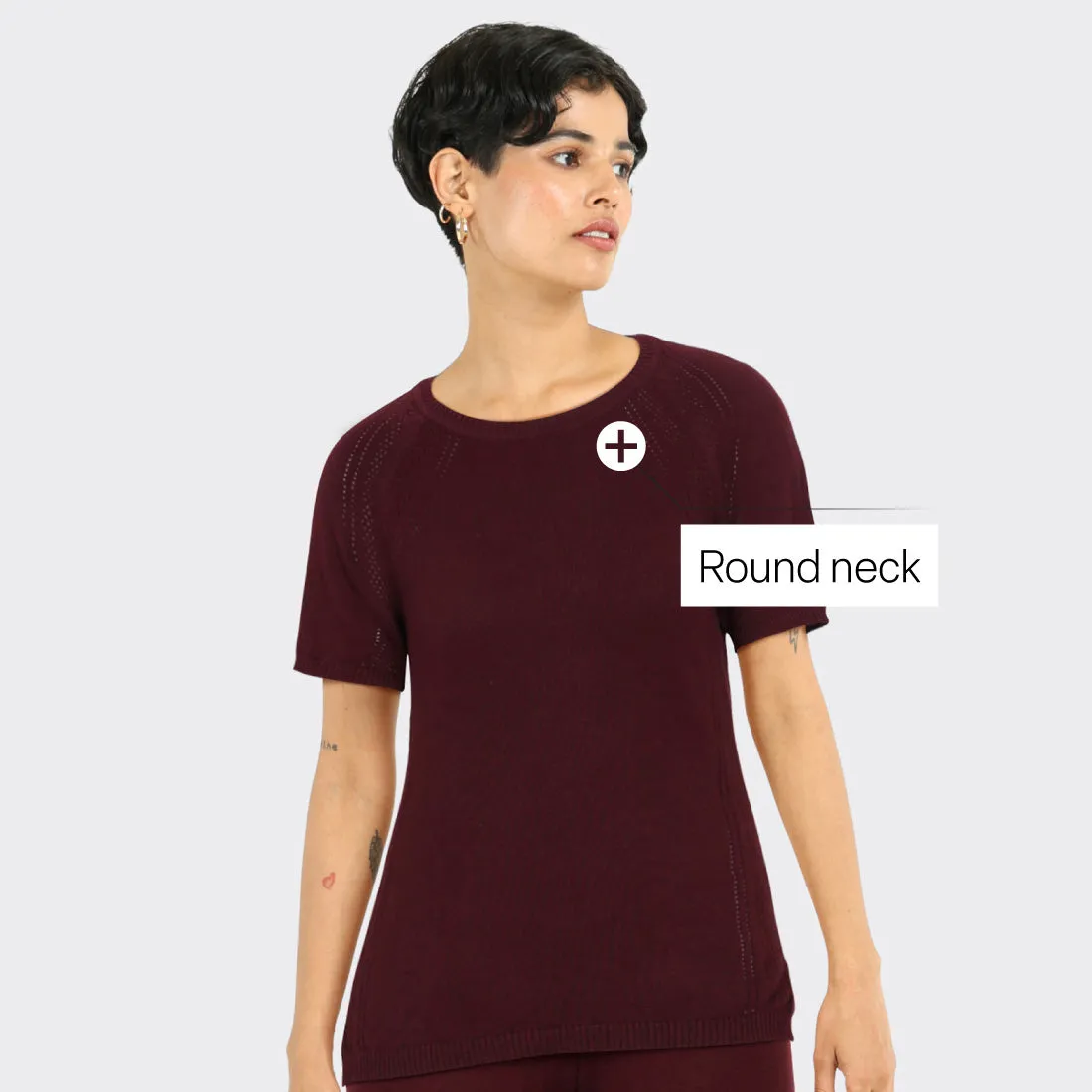 Move All Day Pointelle Top