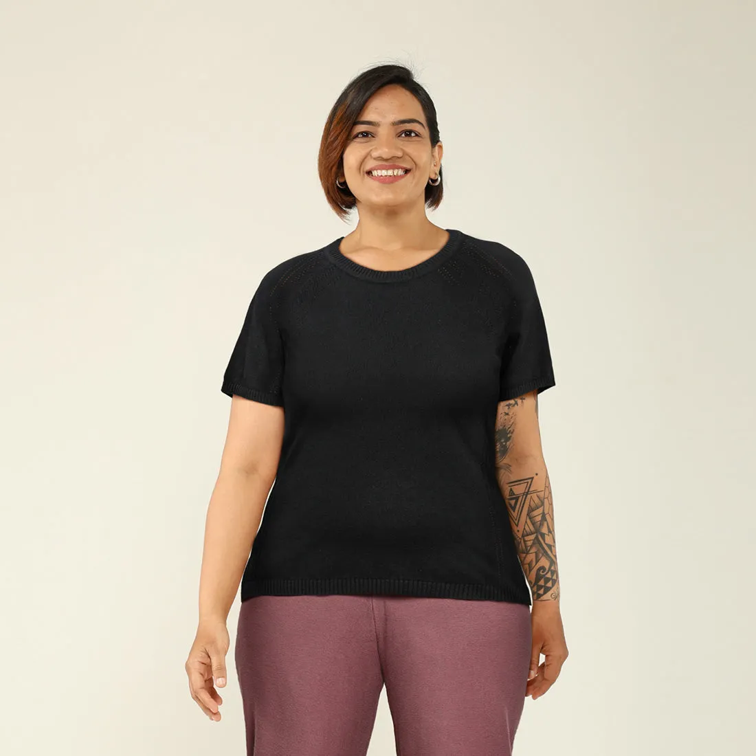 Move All Day Pointelle Top