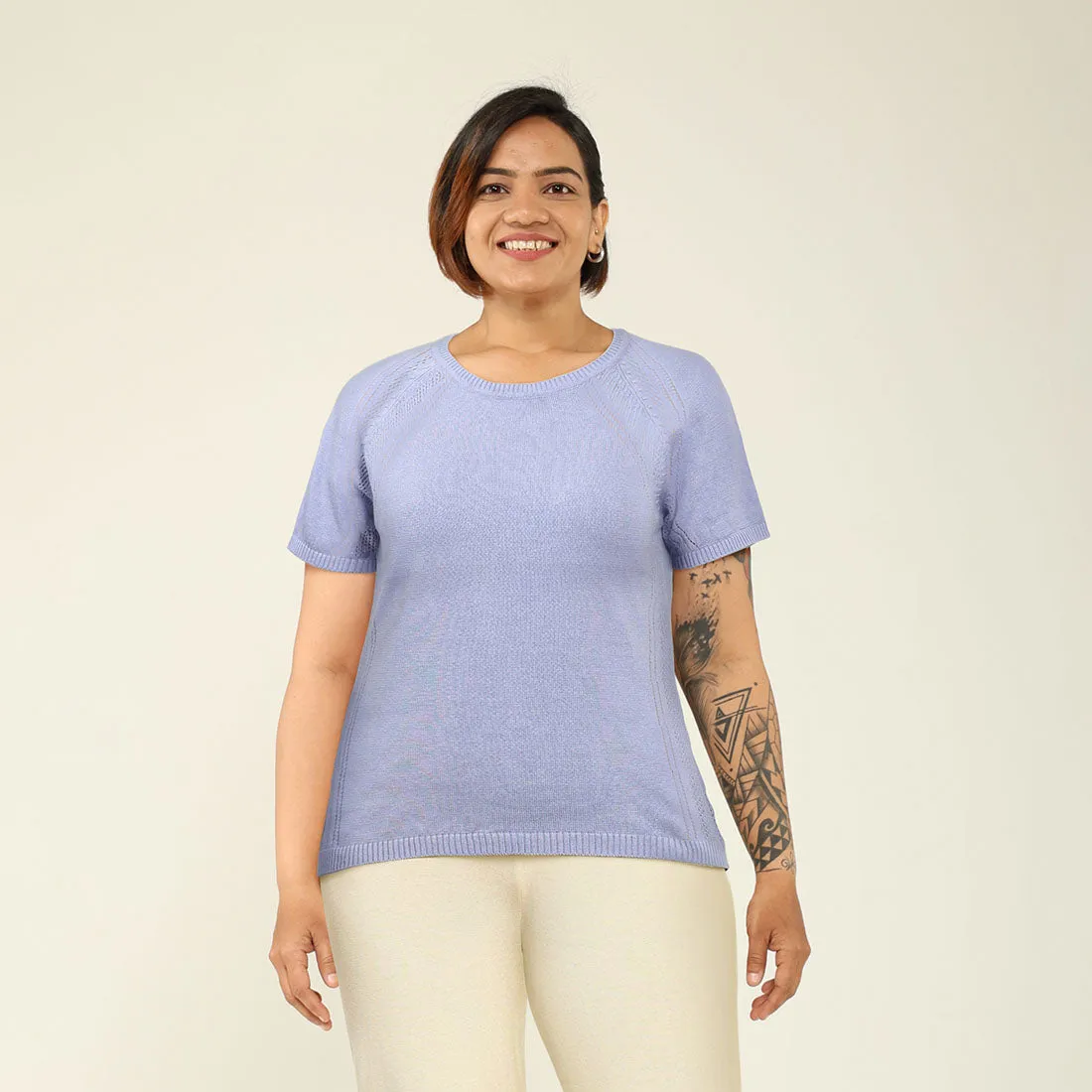 Move All Day Pointelle Top