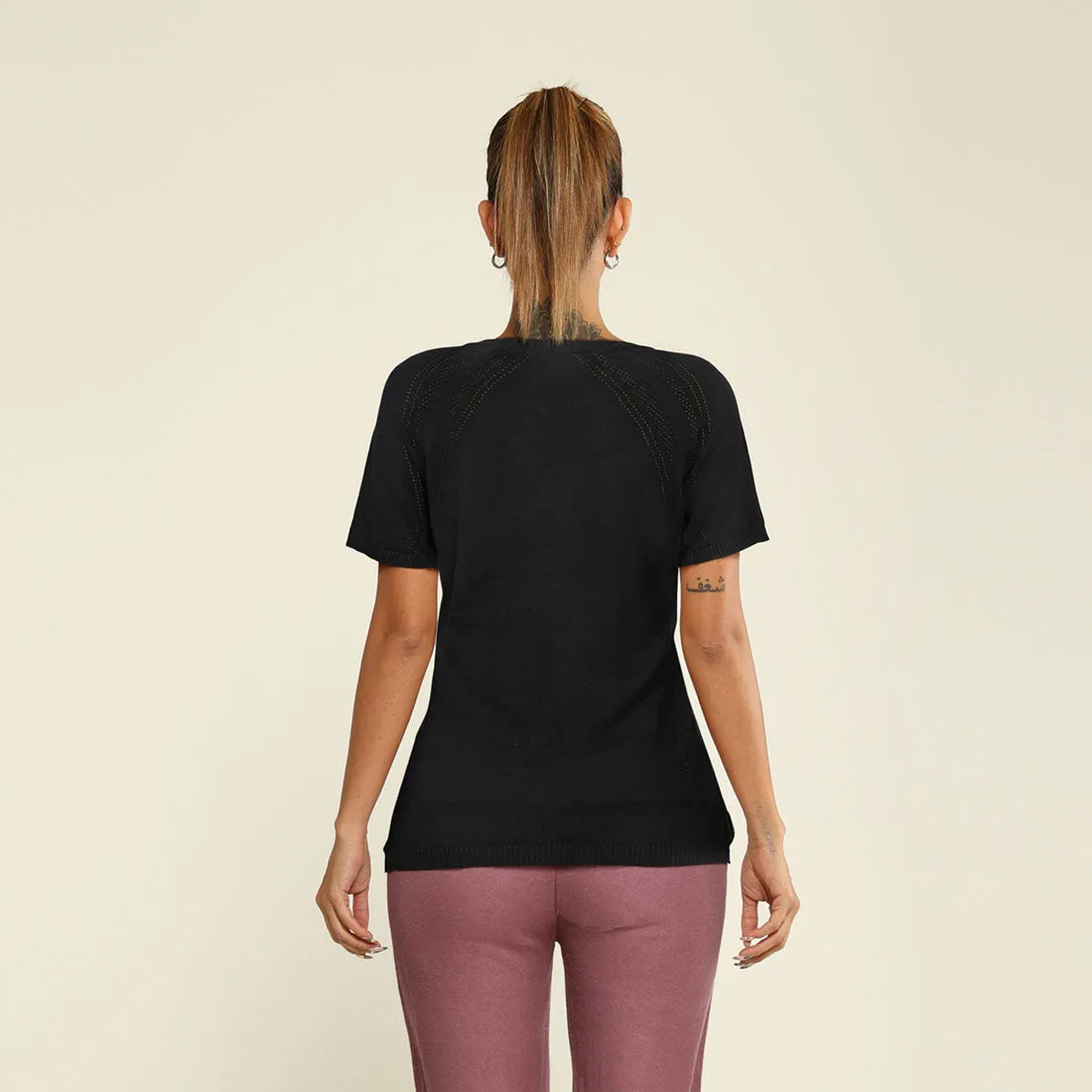 Move All Day Pointelle Top