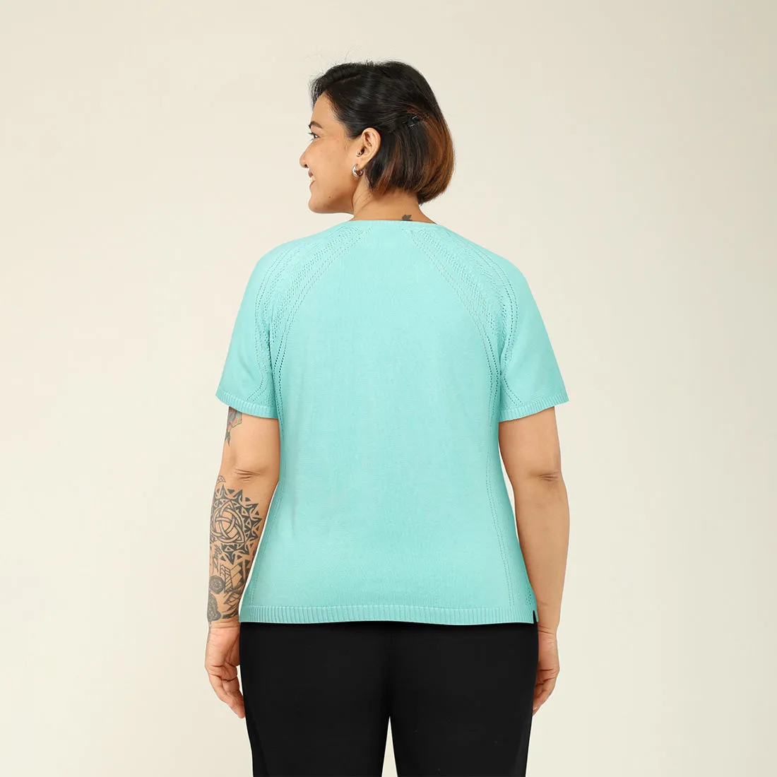 Move All Day Pointelle Top