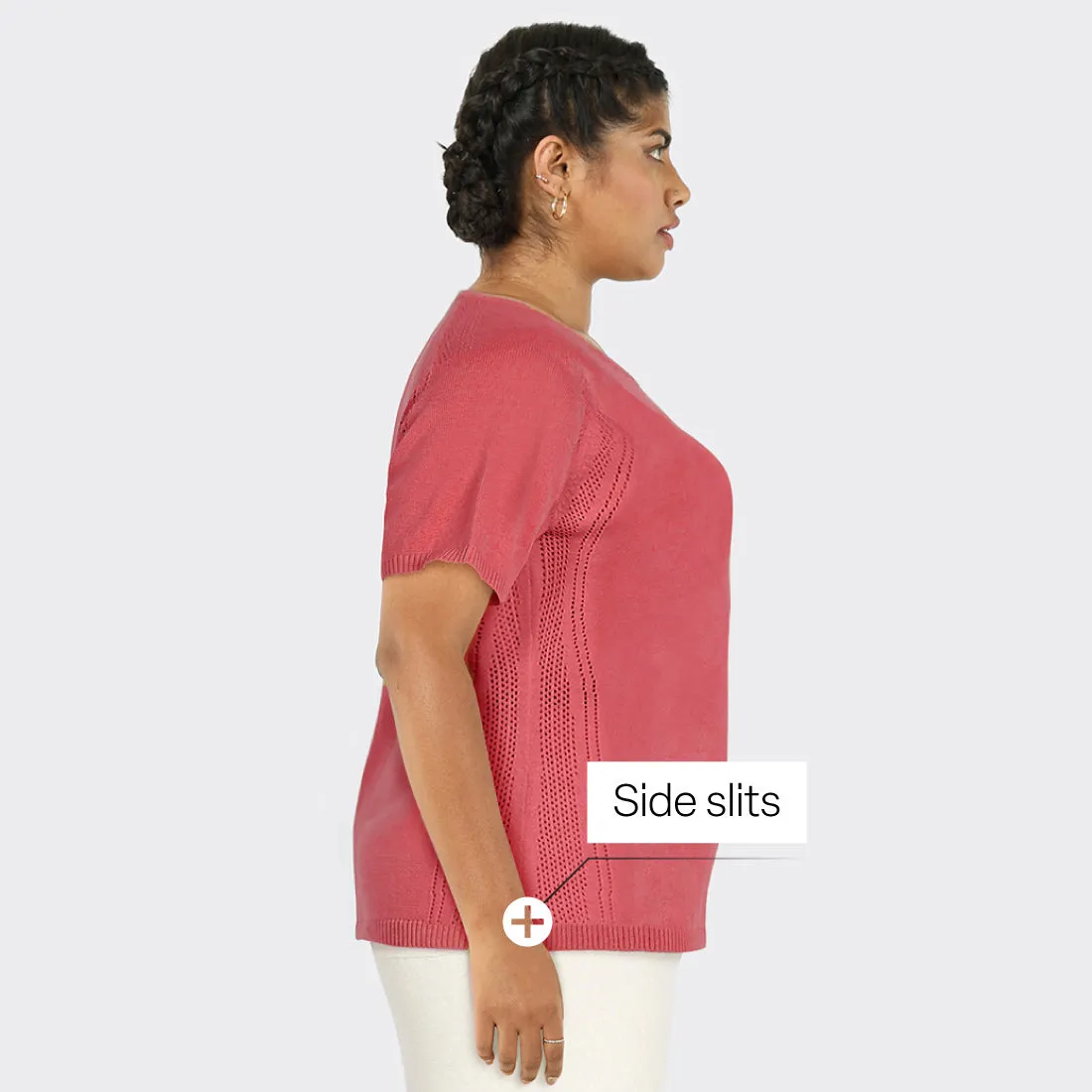Move All Day Pointelle Top