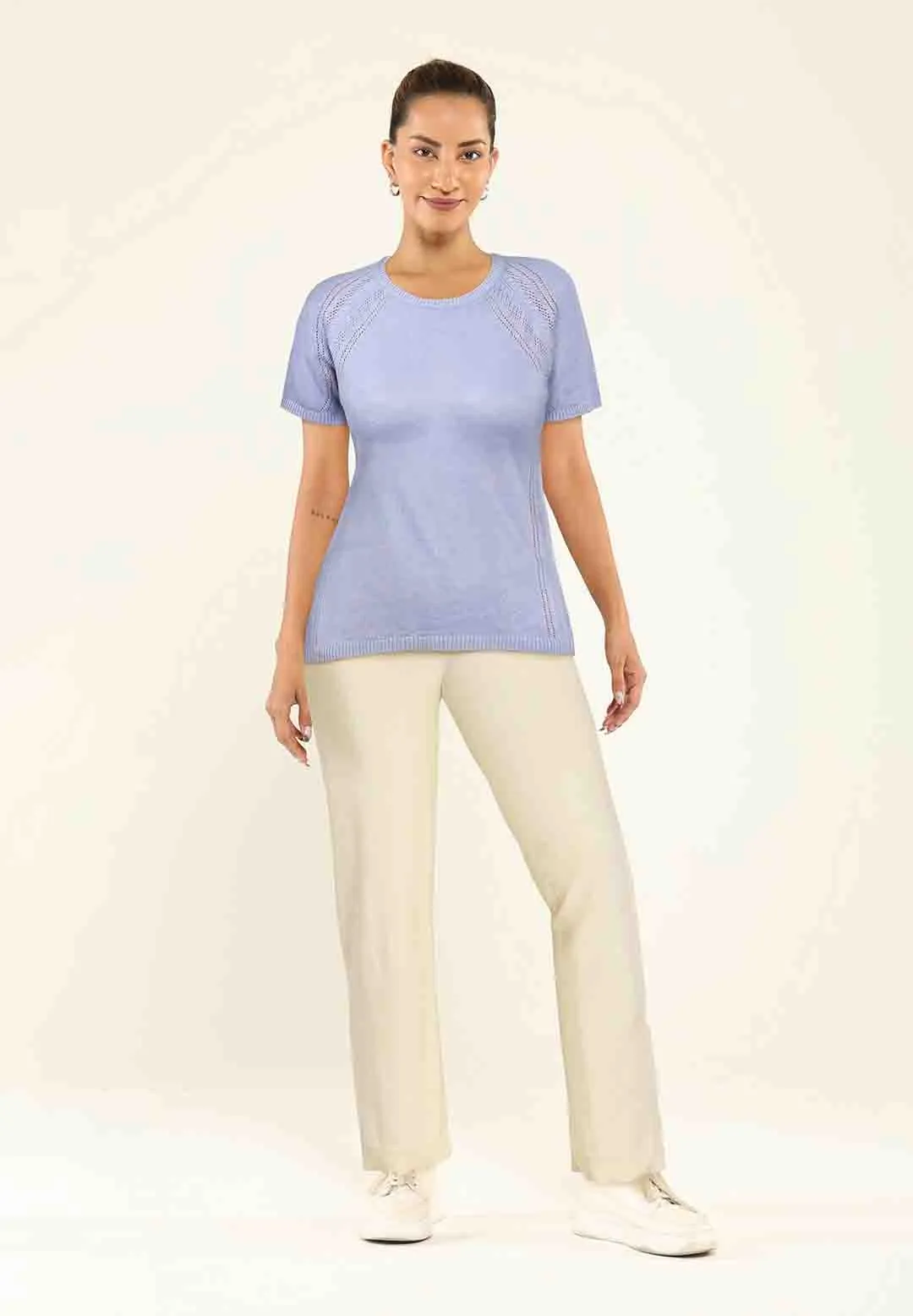 Move All Day Pointelle Top
