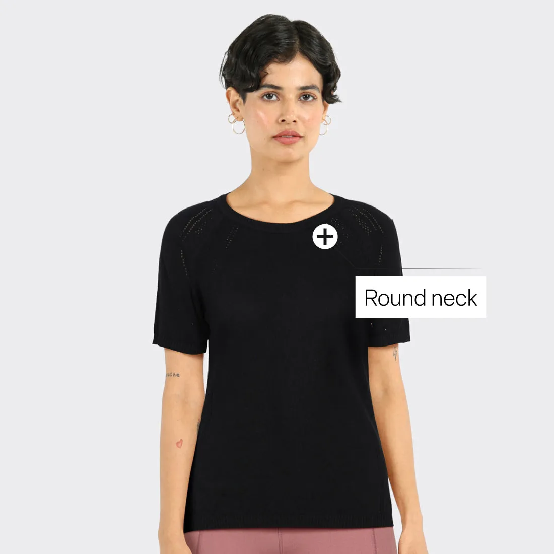 Move All Day Pointelle Top