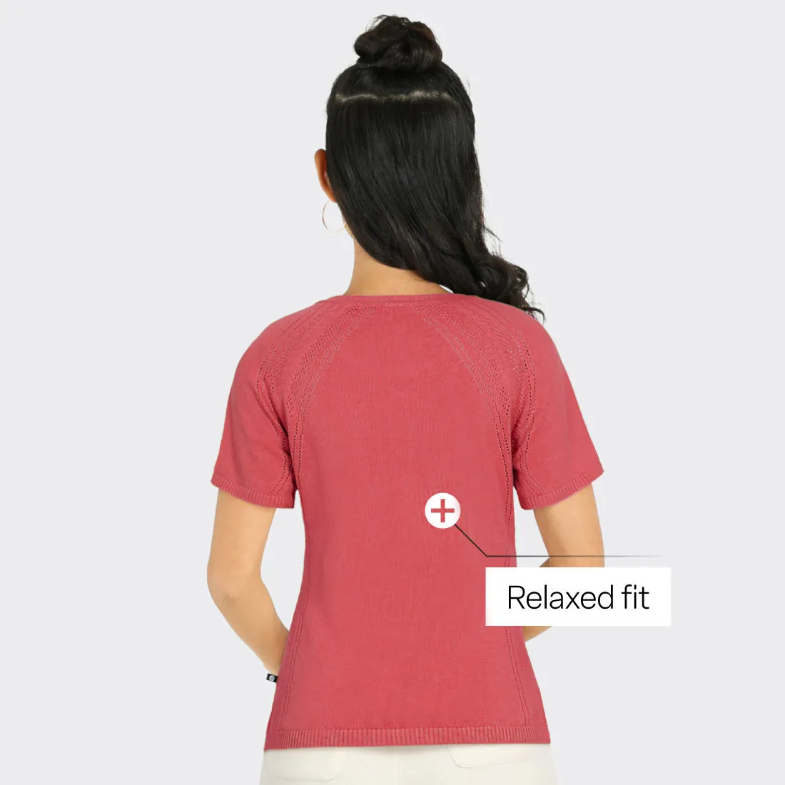 Move All Day Pointelle Top