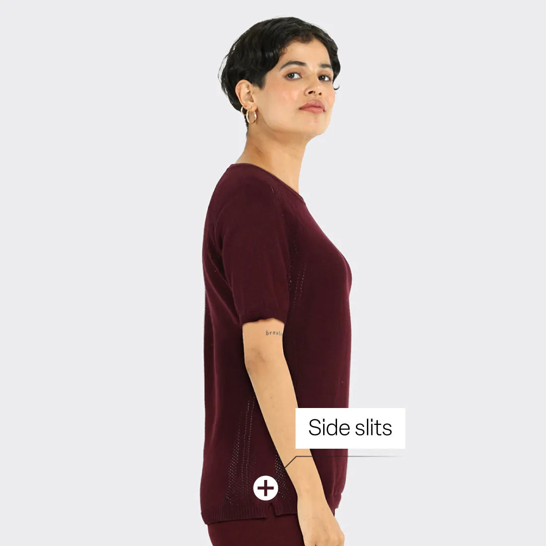 Move All Day Pointelle Top
