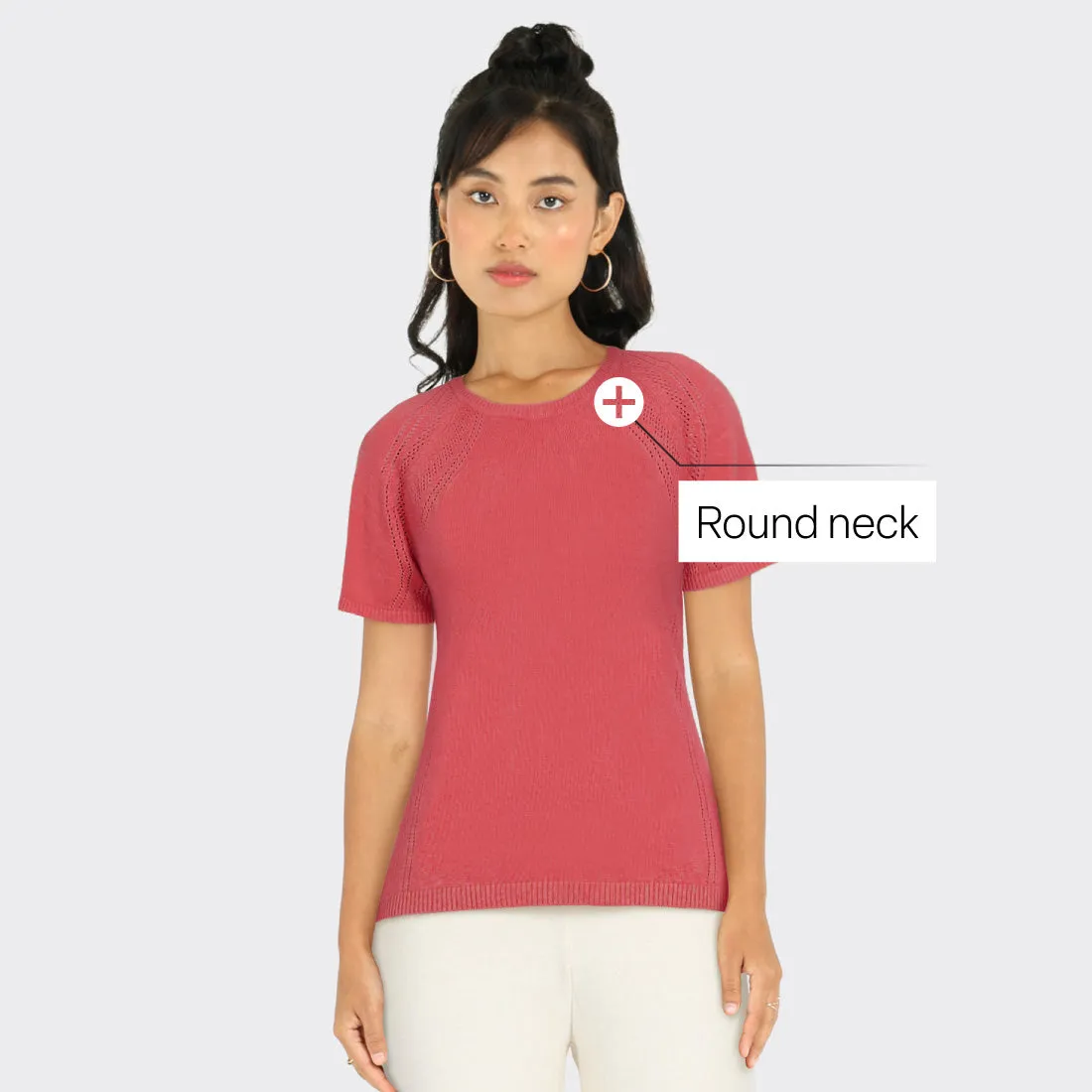 Move All Day Pointelle Top
