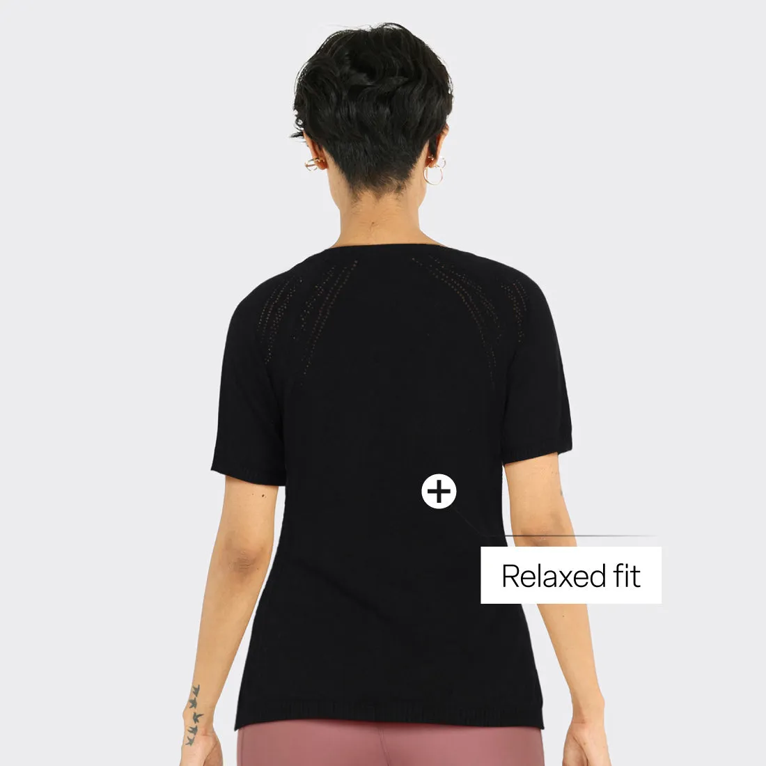 Move All Day Pointelle Top