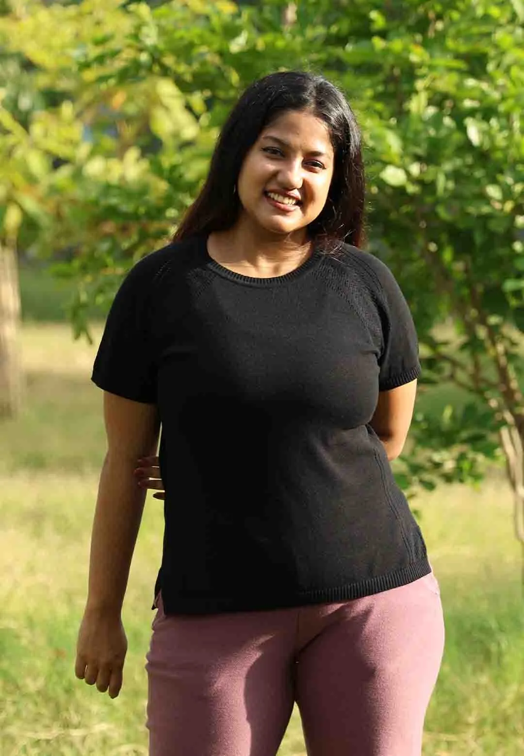 Move All Day Pointelle Top