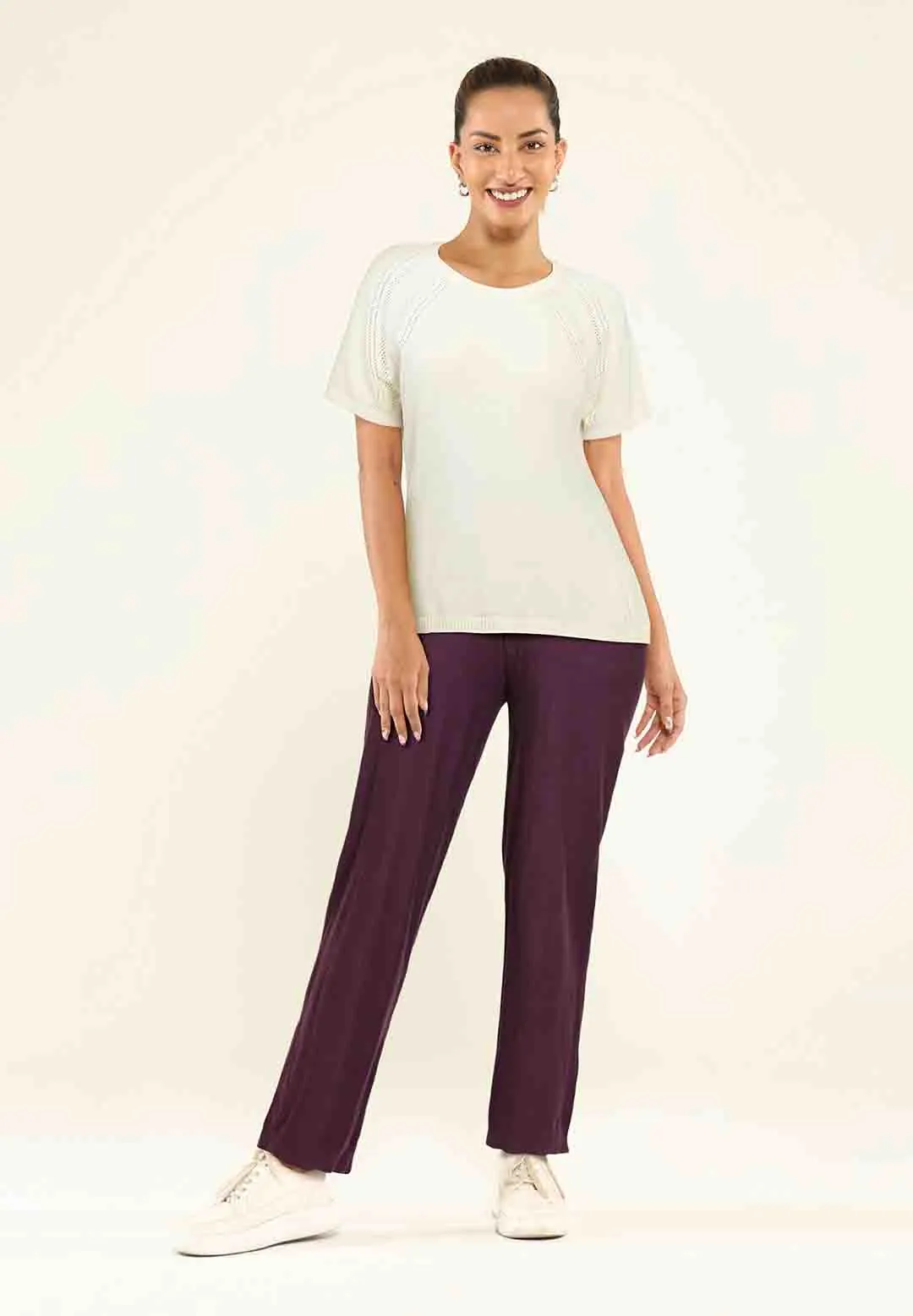 Move All Day Pointelle Top