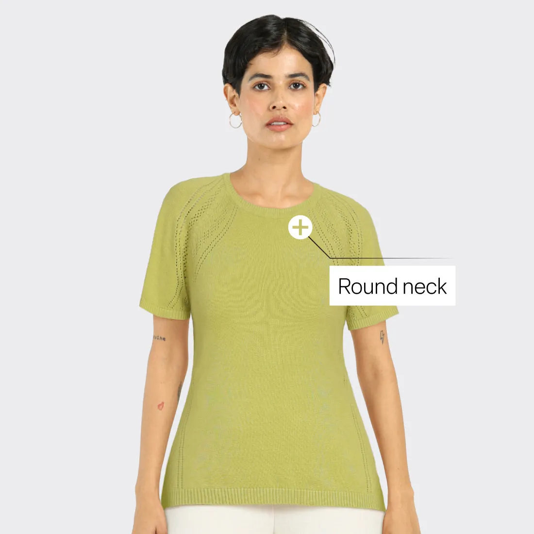 Move All Day Pointelle Top