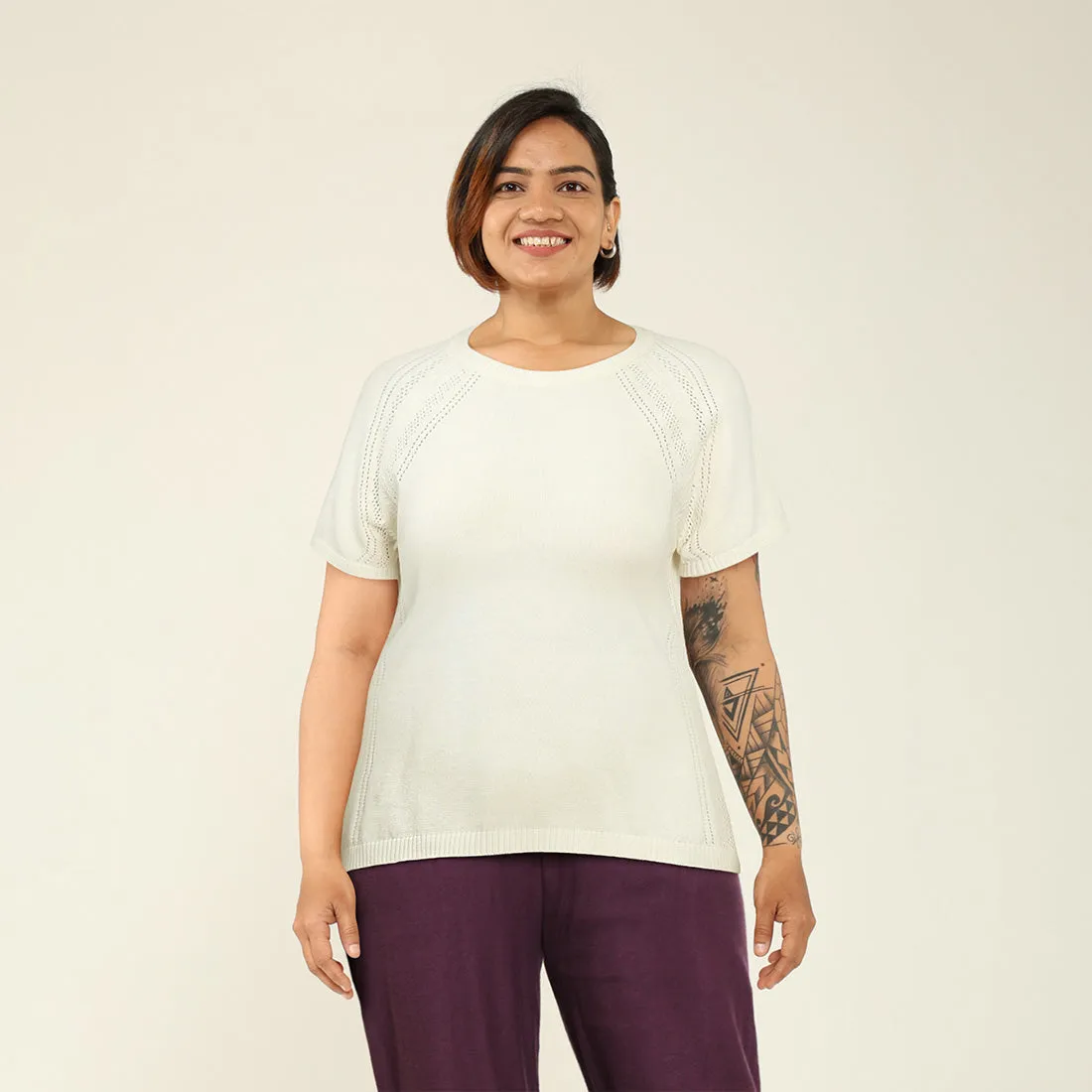 Move All Day Pointelle Top