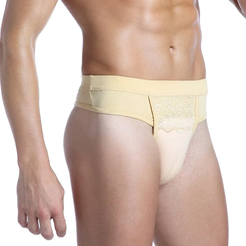 MRIMIN MTF Hiding Gaff Panty Shaper Transvestite Brief for Crossdressing Transgender Trans Women Underwear