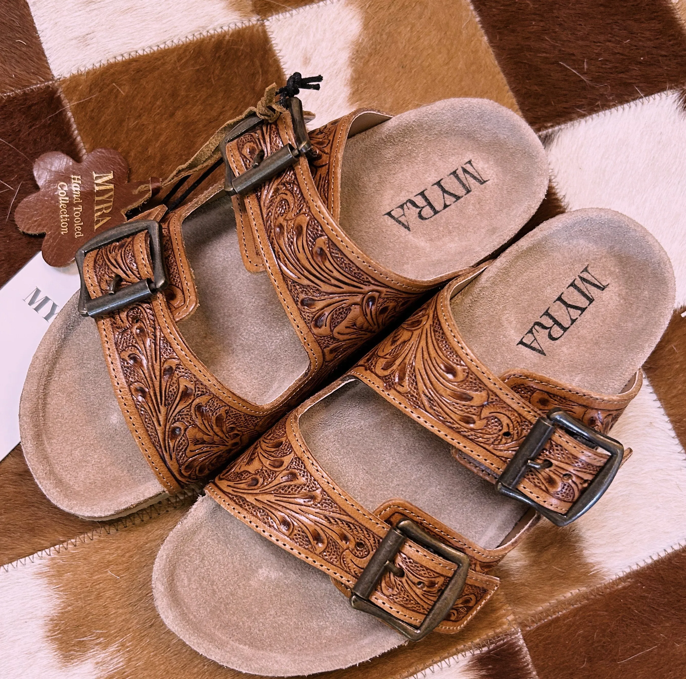 Myra Falling Feather Sandals