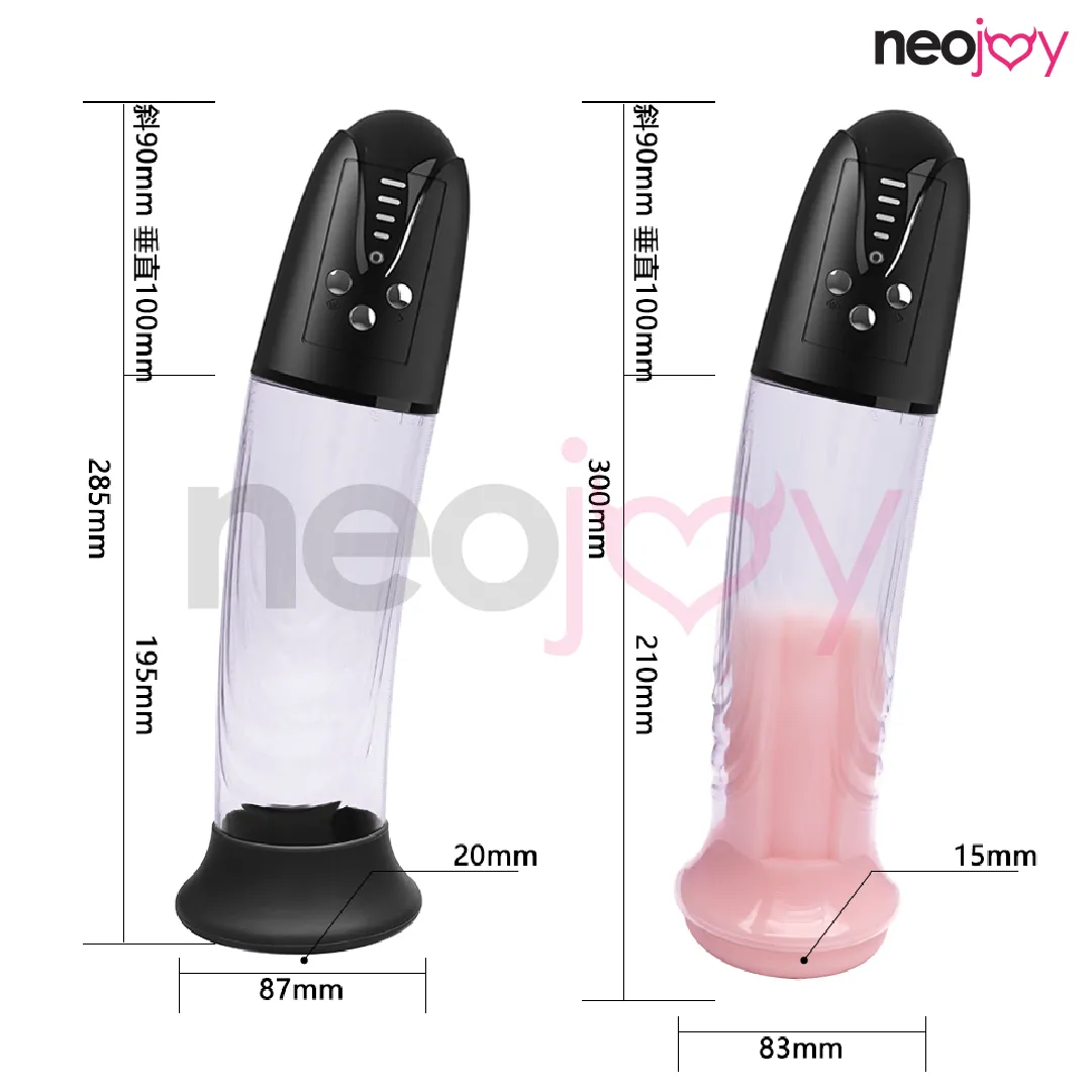 Neojoy Electric Male Penis Pump With Flesh Sleeve