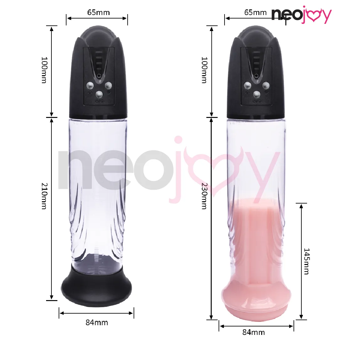 Neojoy Electric Male Penis Pump With Flesh Sleeve