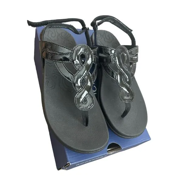 NEW In Box Rockport Women's Ramona Casual Sandal In Black Size 7.5