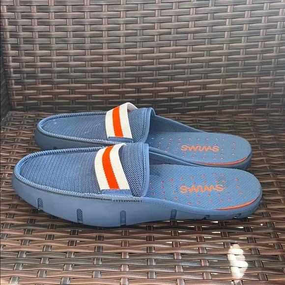 New Swims Men's Slide Loafer Navy Blue - Size 10