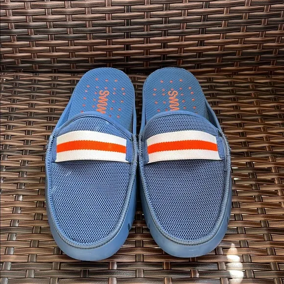 New Swims Men's Slide Loafer Navy Blue - Size 10