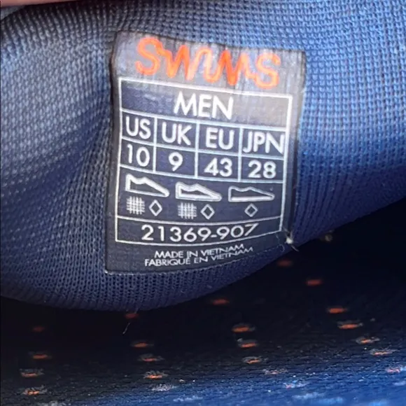 New Swims Men's Slide Loafer Navy Blue - Size 10
