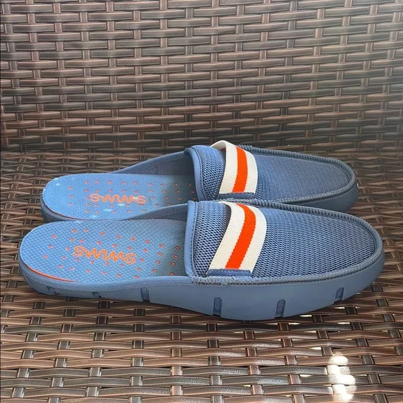 New Swims Men's Slide Loafer Navy Blue - Size 10